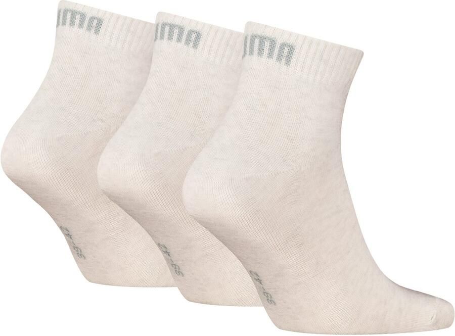 PUMA Korte sokken UNISEX QUARTER PLAIN 3P (3 paar 3 paar) - Foto 2