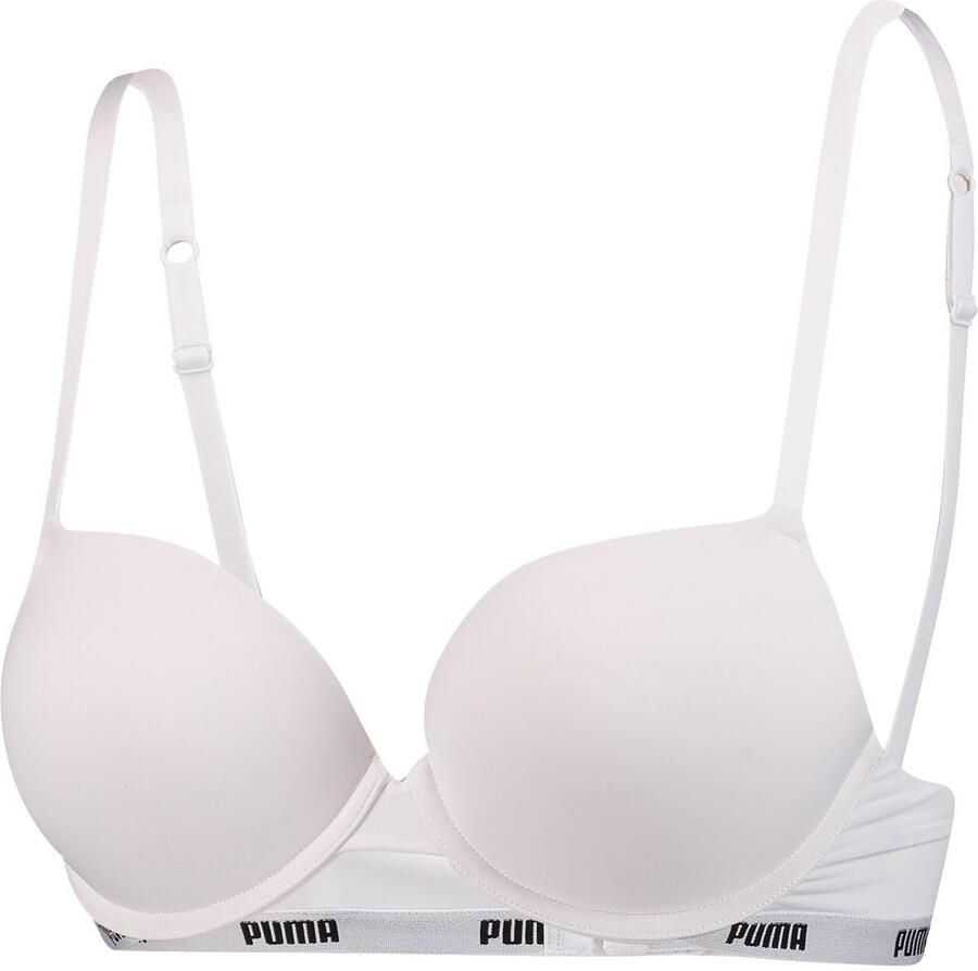 PUMA Push-up-bh WOMEN PUSHUP BRA 1P HANG met gewatteerde cups met beugel