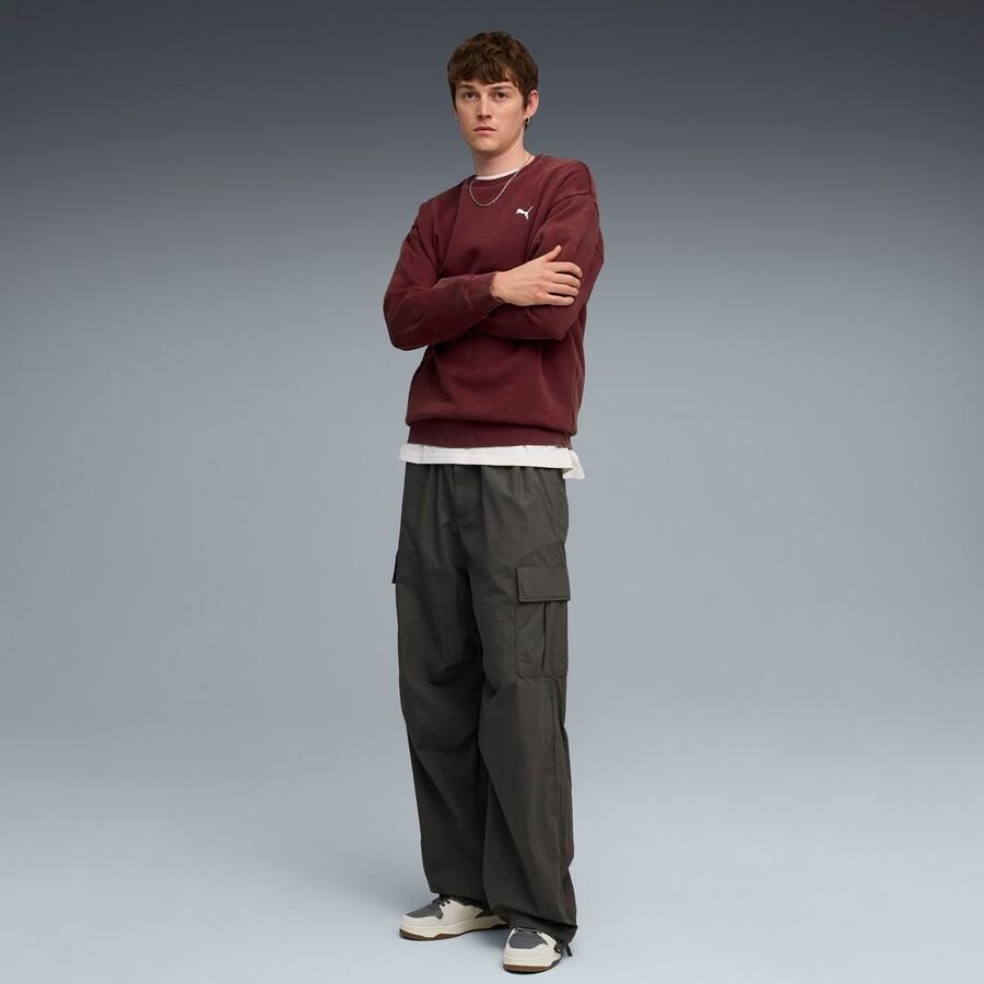 PUMA Shirt met lange mouwen ESS ELEVATED RELAXED WASH CREW FL - Foto 2