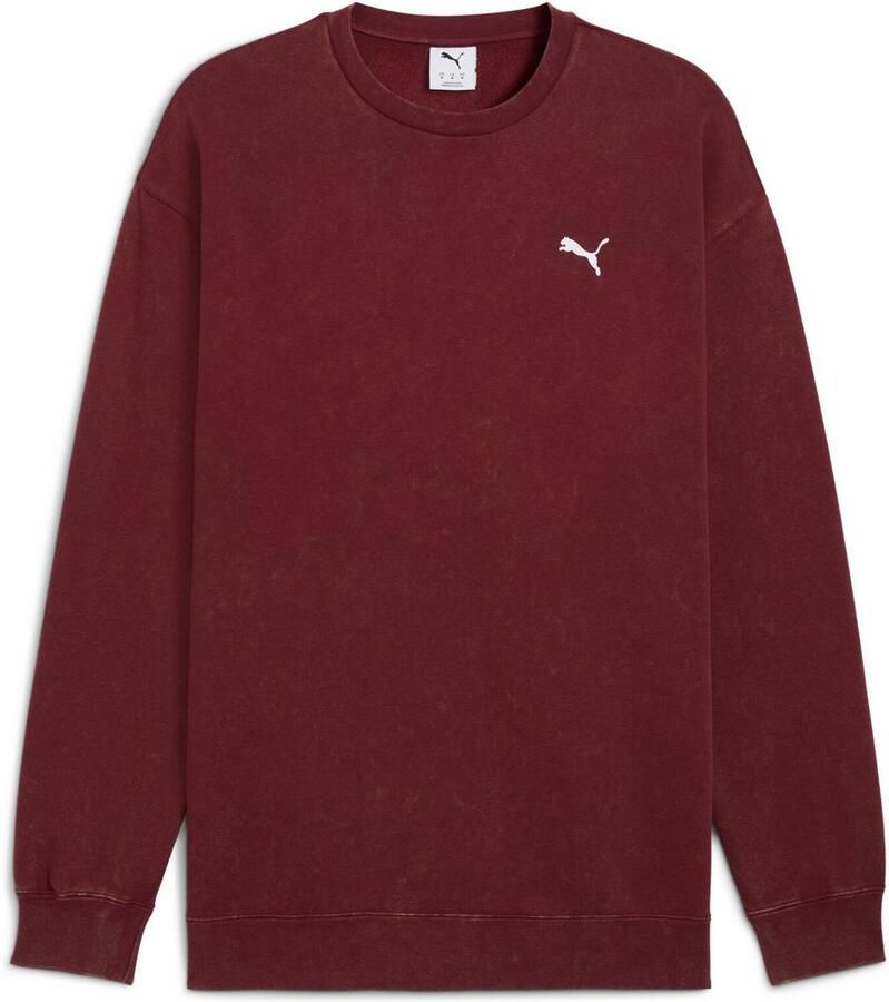 PUMA Shirt met lange mouwen ESS ELEVATED RELAXED WASH CREW FL - Foto 3