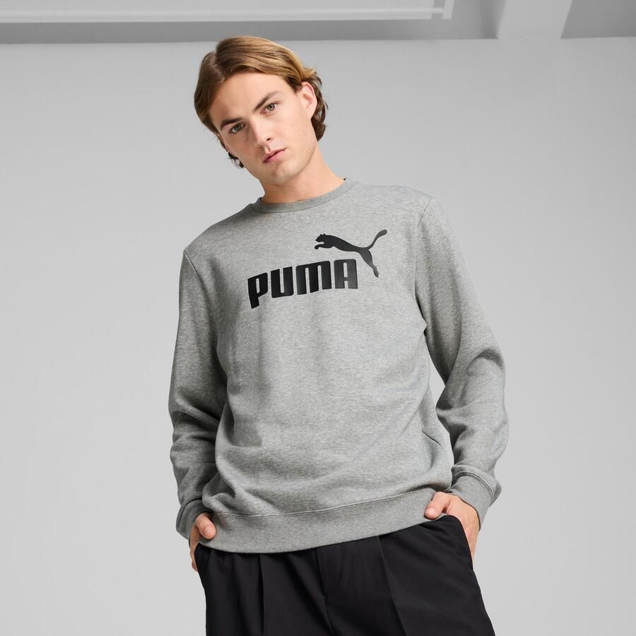 Puma Essentials No. 1 Logo Fleece Crew Sweater Heren - Foto 3
