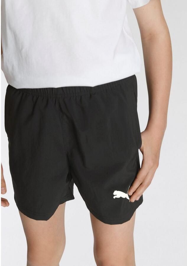 Puma short zwart Sweatshort Jongens Polyester Logo 128 - Foto 4