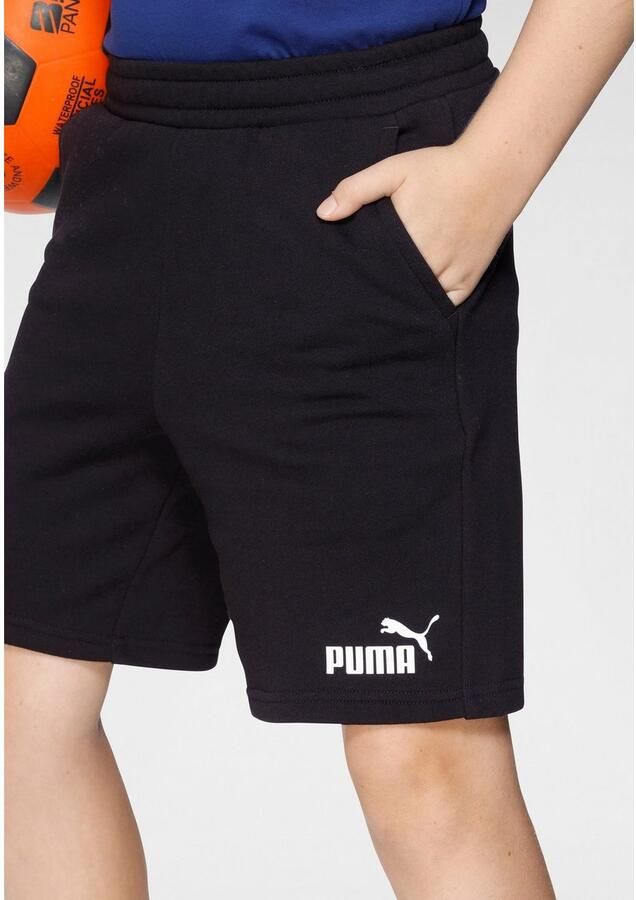 Puma essential sweat korte broek zwart kinderen - Foto 3