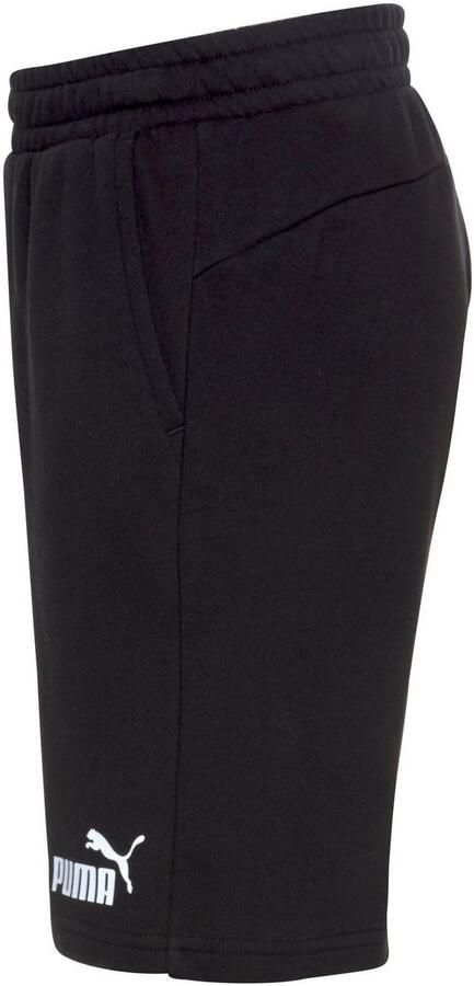 Puma essential sweat korte broek zwart kinderen - Foto 7