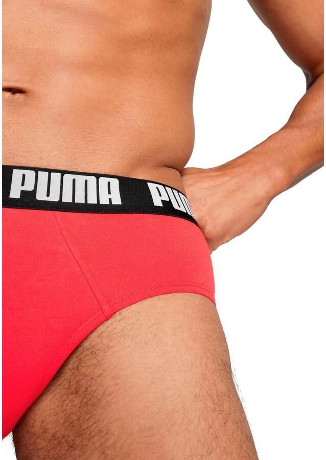 Puma Rood zwart heren dagelijkse slips 2-pack Multicolor Heren - Foto 2