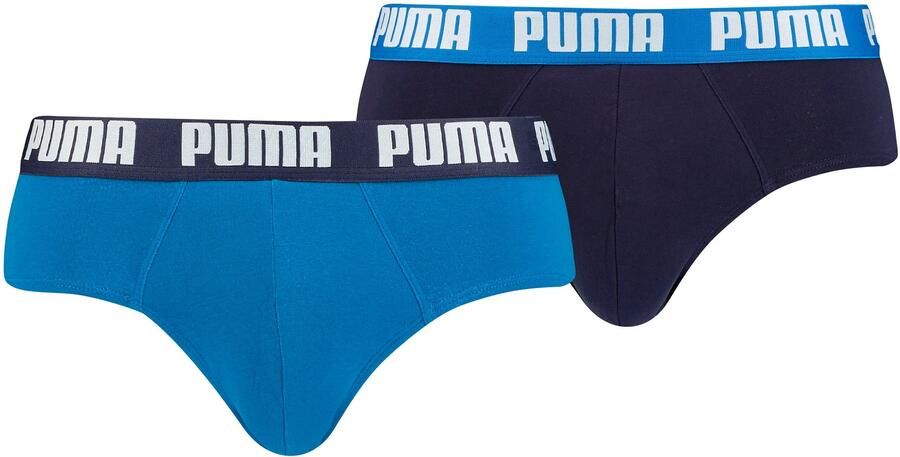 Puma Heren dagelijkse slips 2-pack marineblauw royal Blue Heren - Foto 8