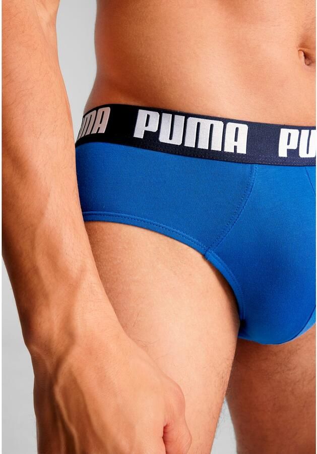 Puma Heren dagelijkse slips 2-pack marineblauw royal Blue Heren - Foto 2