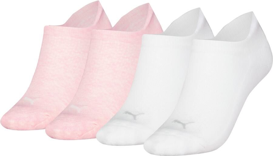 PUMA Sneakersokken WO CUSHIONED SNEAKER 4P ECOM (Set van 4) - Foto 2