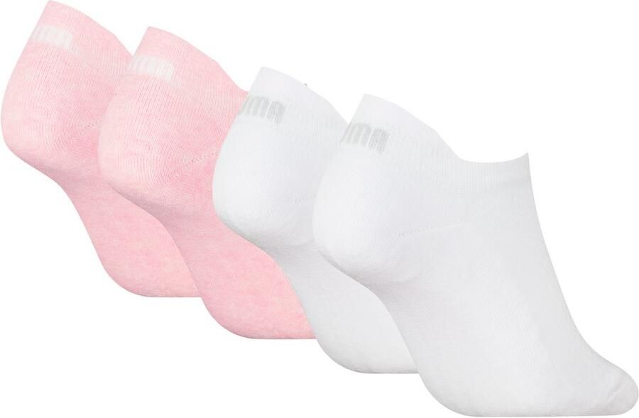 PUMA Sneakersokken WO CUSHIONED SNEAKER 4P ECOM (Set van 4)