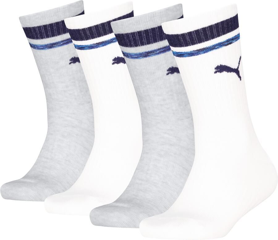 PUMA Sokken BOYS HERITAGE STRIPE CREW 4P ECOM (Set van 4) - Foto 2