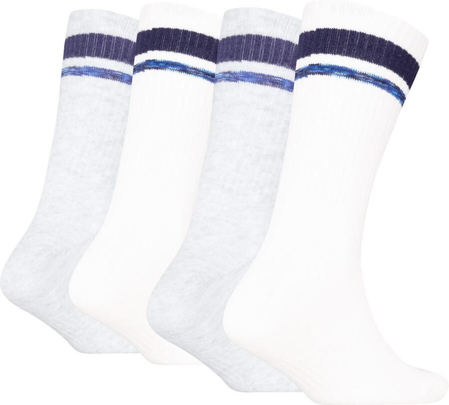 PUMA Sokken BOYS HERITAGE STRIPE CREW 4P ECOM (Set van 4)