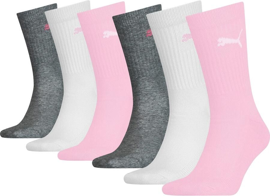 PUMA Sokken JUNIOR CREW SOCK 6P ECOM gepolsterde zool voor extra comfort (6 paar 6 paar) - Foto 3