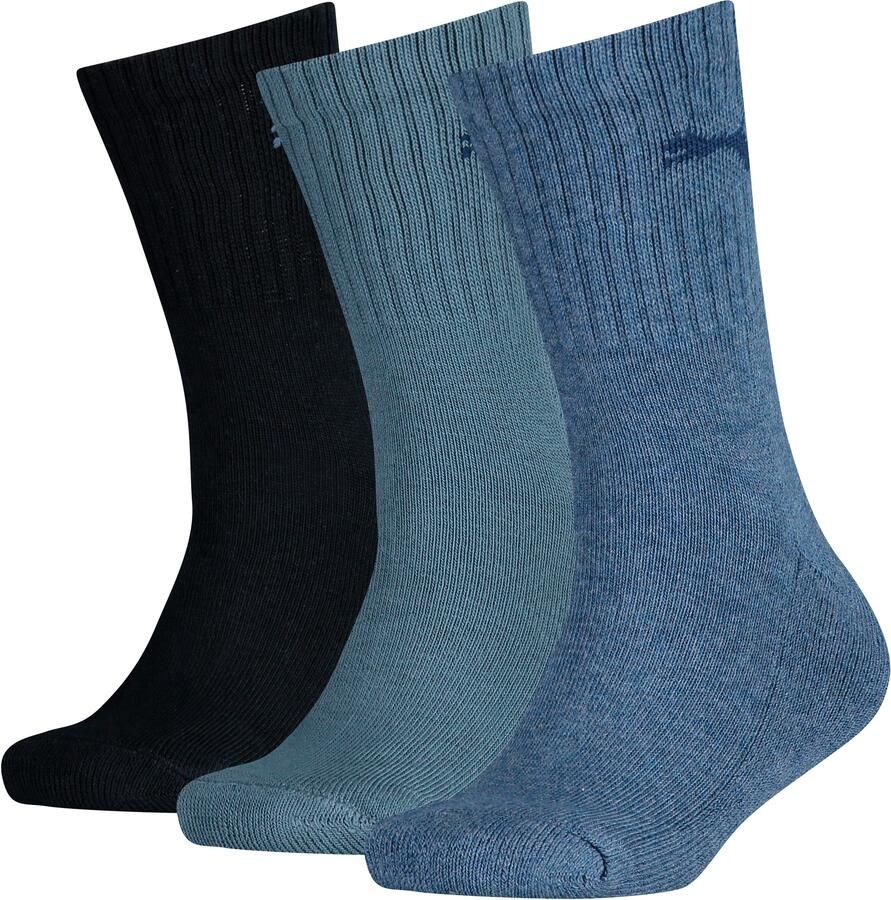 PUMA Sokken KIDS CREW SOCK 3P Junior met klassieke rib (3 paar 3 paar) - Foto 2