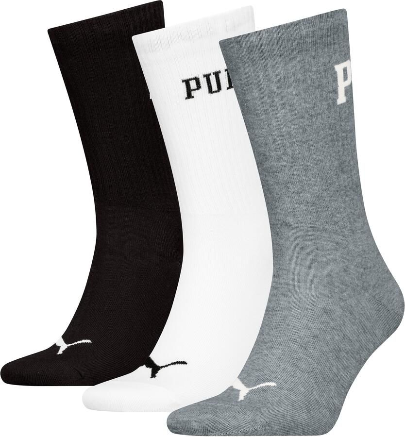 PUMA Sokken met versterkte tenen en hielen (3 paar Set van 3) - Foto 3