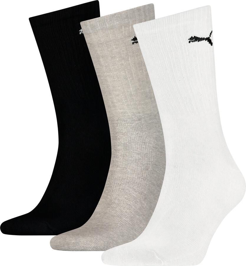 PUMA Sportsokken UNISEX LIGHT CREW SOCK 3P (3 paar) - Foto 2