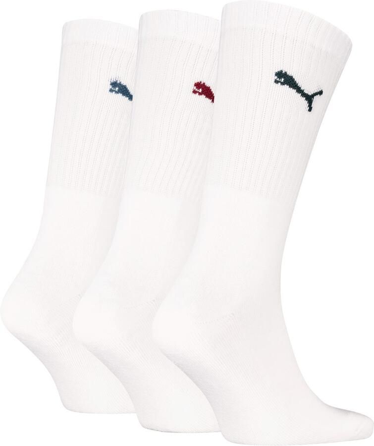 PUMA Sokken UNISEX CREW SOCK 3P (3 paar)