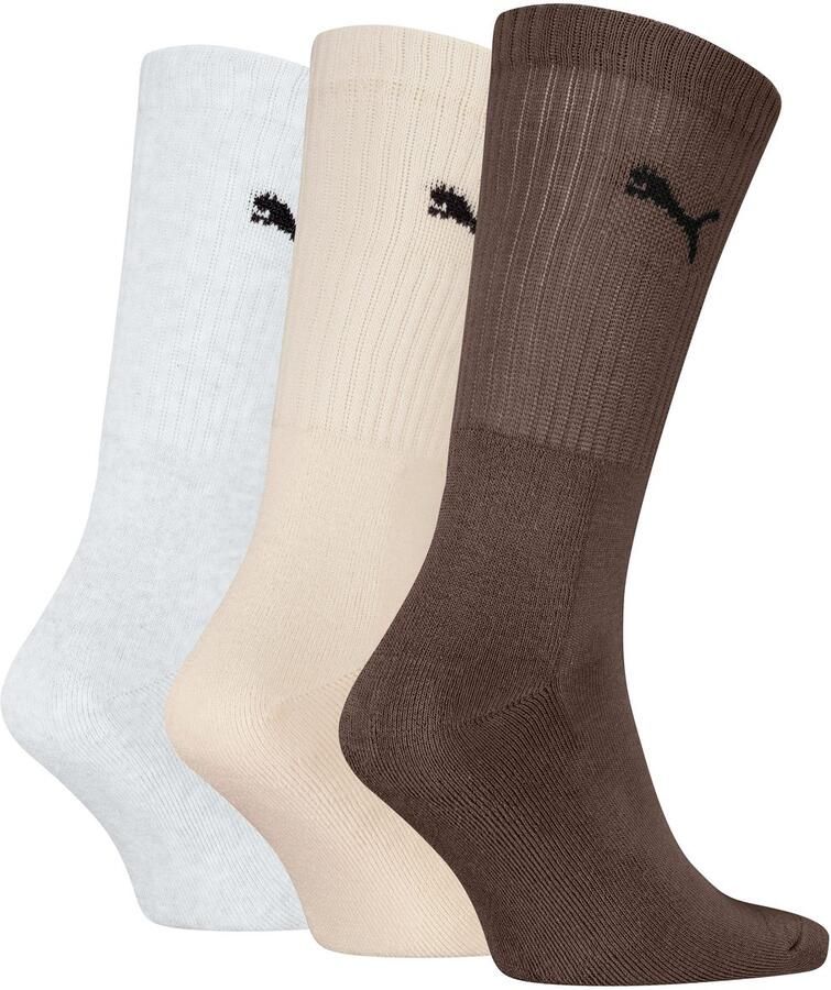 PUMA Sokken UNISEX CREW SOCK 3P (3 paar)