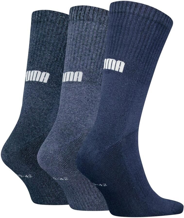 PUMA Sokken UNISEX CUSHIONED NEXT CREW 3P met zoneschumping voor extra comfort (3 paar 3 paar) - Foto 2