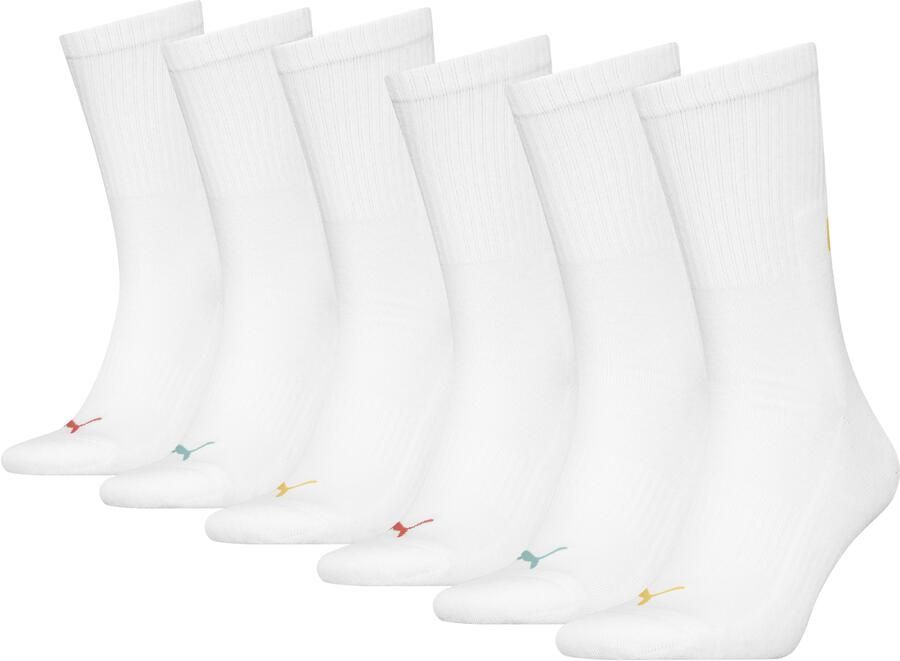 PUMA Sokken UNISEX CUSHIONED NEXT CREW 6P ECOM (6 paar) - Foto 3
