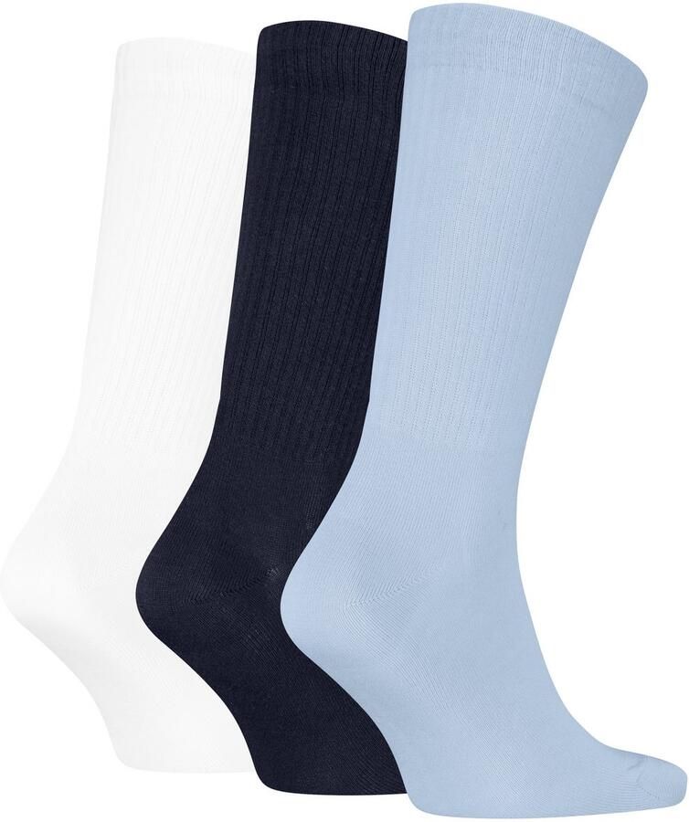 PUMA Sokken UNISEX RIB LOGO CREW SOCK 3P (3 paar Set van 3)