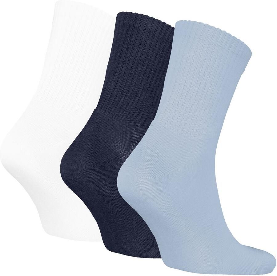 PUMA Sokken UNISEX RIB LOGO SHORT SOCK 3P (Set van 3)