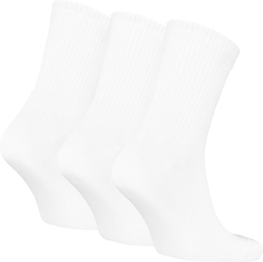 PUMA Sokken UNISEX RIB LOGO SHORT SOCK 3P (Set van 3)