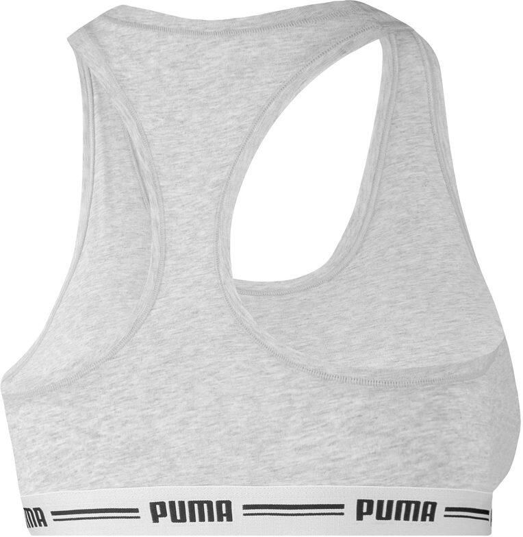 PUMA Sportbustier WOMEN RACER BACK TOP 1P HANG Racerback-rug logo-onderborstband zonder beugel elastisch - Foto 2