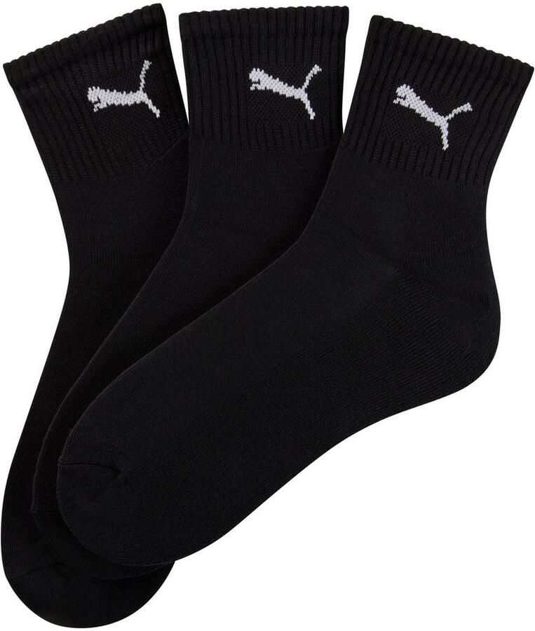 Puma Sokken met labeldetail in een set van 3 paar model 'SHORT CREW' - Foto 2