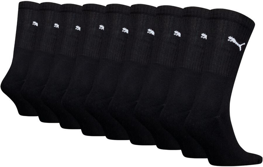 Puma Sokken met labeldetail in een set van 9 paar model 'UNISEX CREW SOCK' - Foto 3