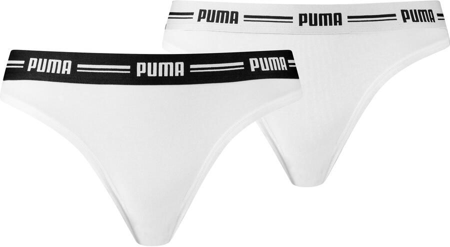PUMA String WOMEN STRING 2P met smalle elastische logo-tailleband (Set van 2) - Foto 8