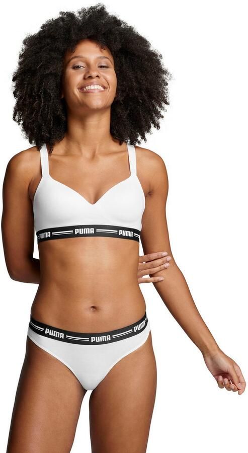 PUMA String WOMEN STRING 2P met smalle elastische logo-tailleband (Set van 2) - Foto 5
