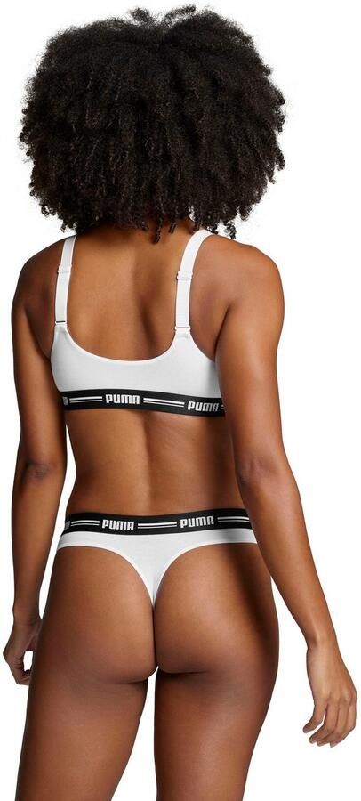 PUMA String WOMEN STRING 2P met smalle elastische logo-tailleband (Set van 2) - Foto 6