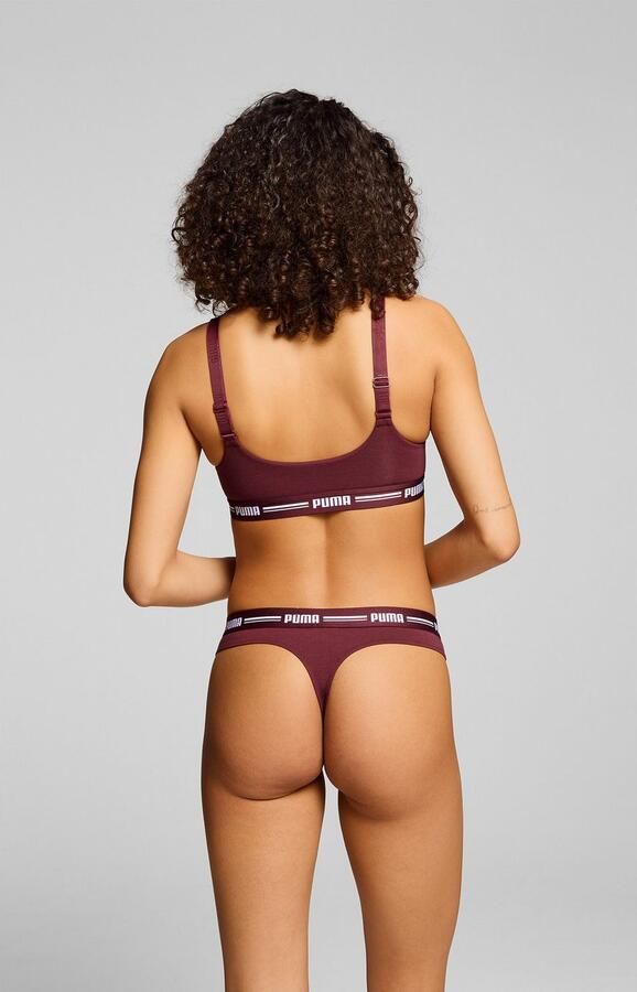 PUMA String WO STRING 2P met smalle elastische logo-tailleband (Set van 2) - Foto 4