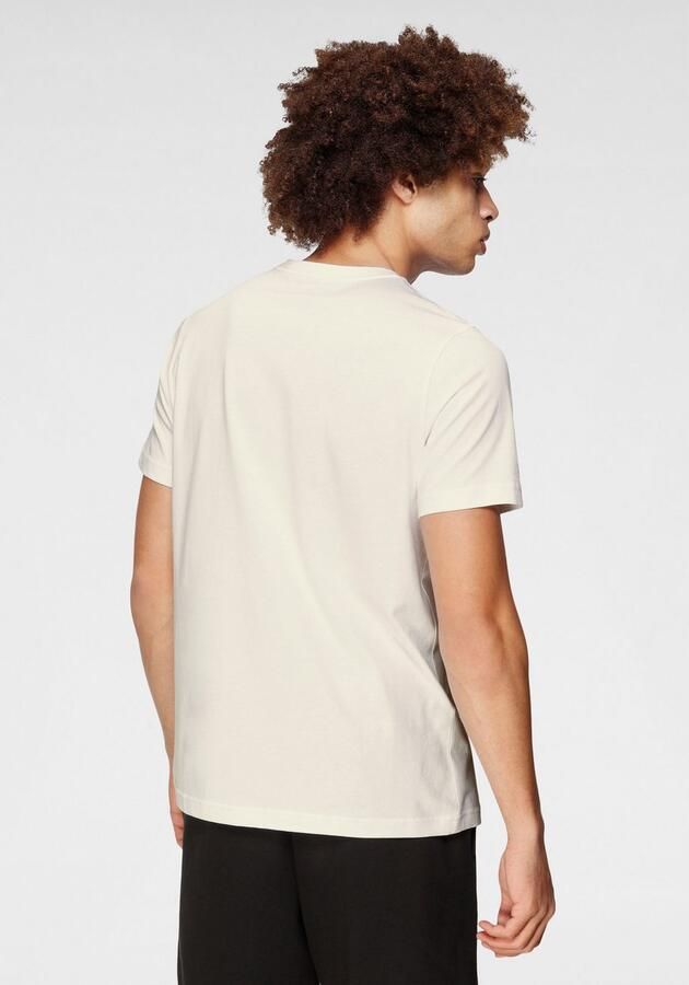 Puma Crème Geborduurd Logo T-shirt Beige Heren - Foto 4