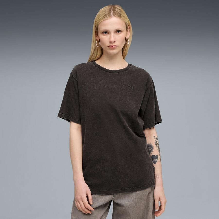 PUMA T-shirt ESS ELEVATED RELAXED WASH TEE - Foto 3