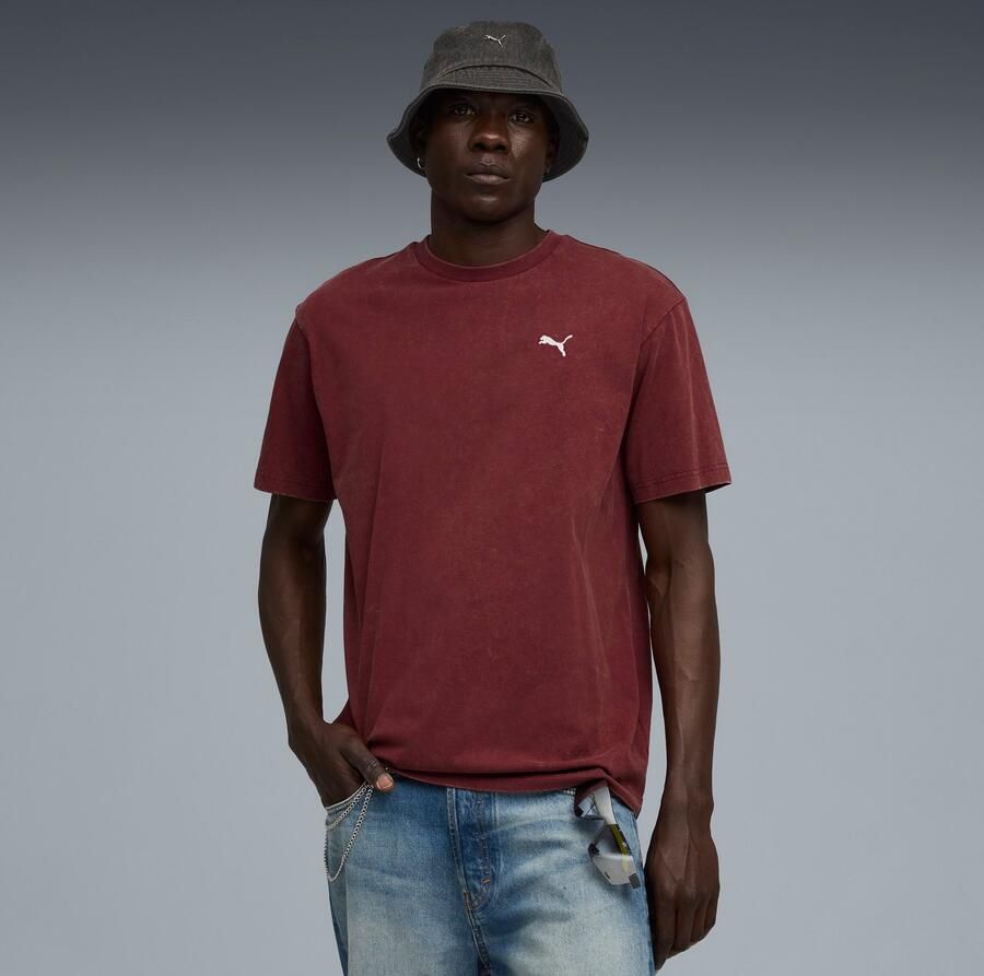 PUMA T-shirt ESS ELEVATED RELAXED WASH TEE - Foto 4