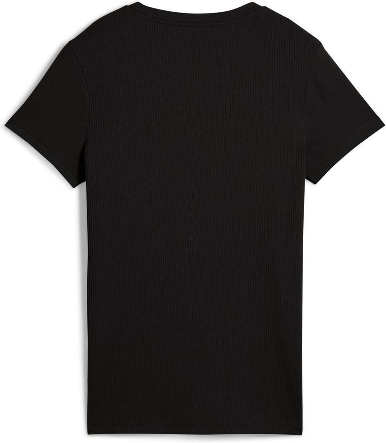 Puma T-shirt Korte Mouw ESS ELEVATED RIB TEE