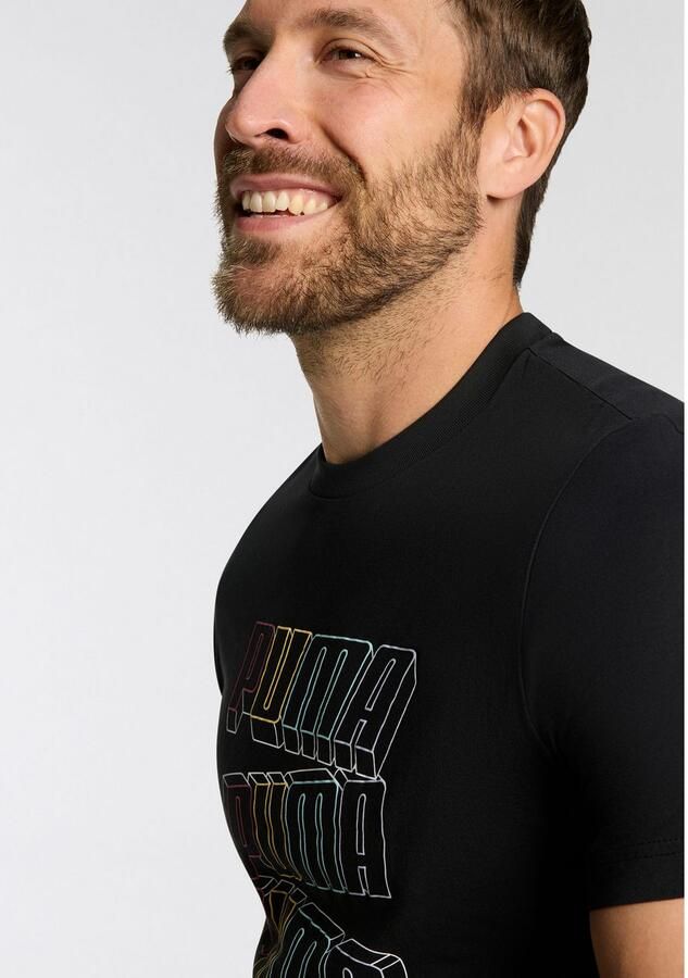 Puma T-shirt Korte Mouw T-shirt Ess Logo Lab Hog - Foto 2