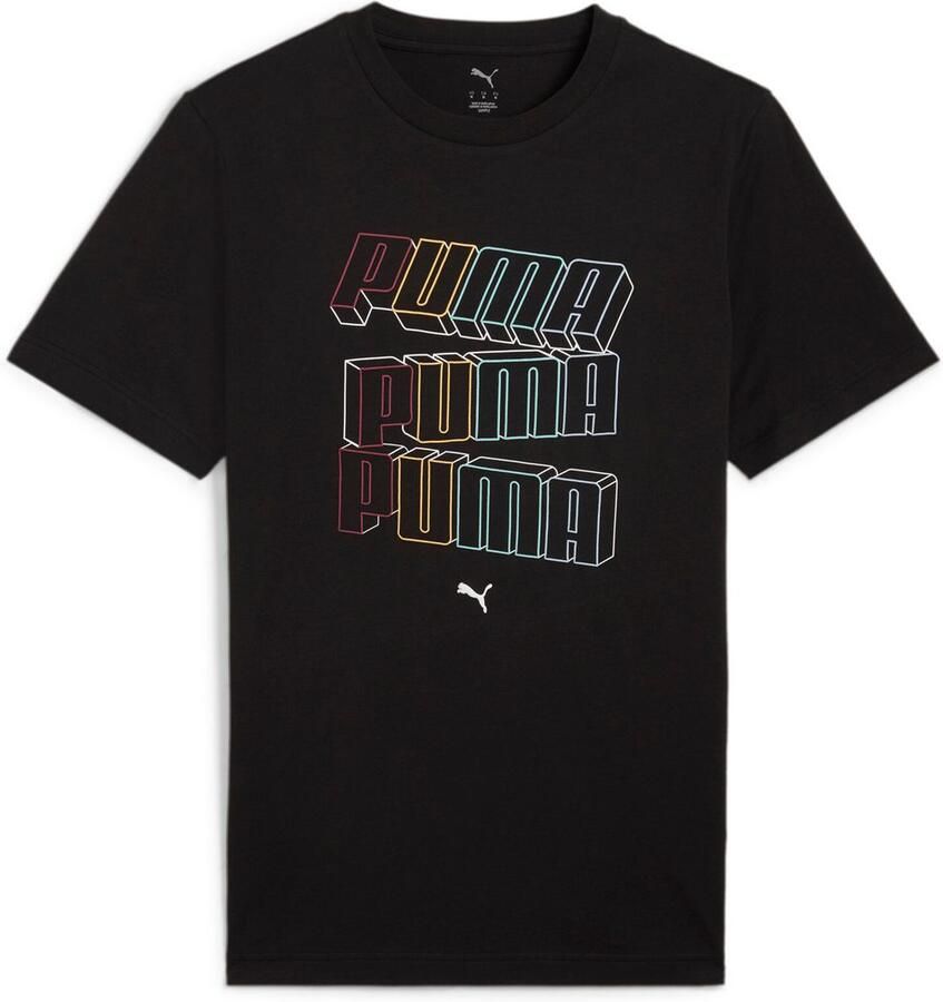 Puma T-shirt Korte Mouw T-shirt Ess Logo Lab Hog