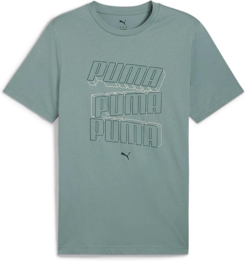 Puma T-shirt Korte Mouw T-shirt Ess Logo Lab Hog