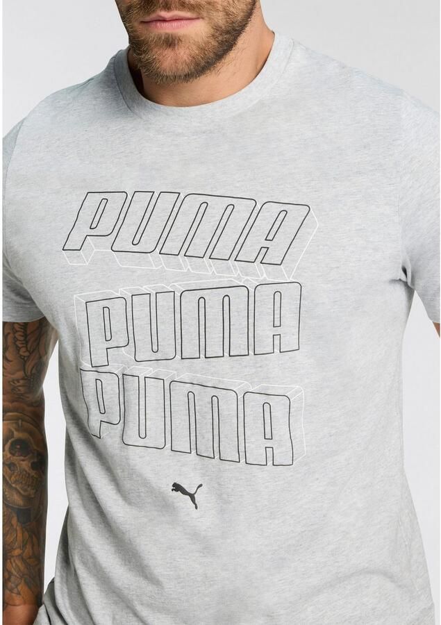 Puma T-shirt Korte Mouw T-shirt Ess Logo Lab Hog