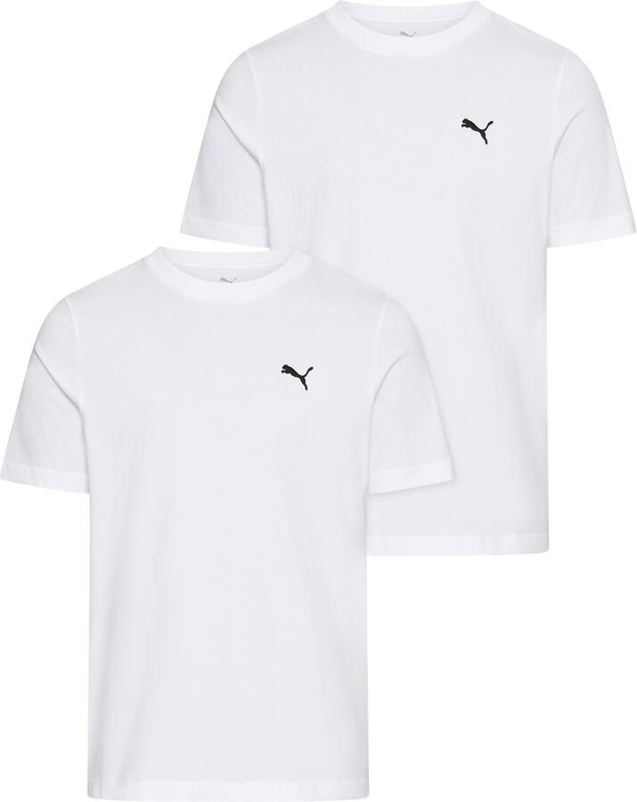 PUMA T-shirt ESS LOGO TEE MULTIPACK M (2-delig) - Foto 5