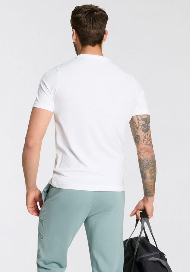 PUMA T-shirt ESS LOGO TEE MULTIPACK M (2-delig) - Foto 3