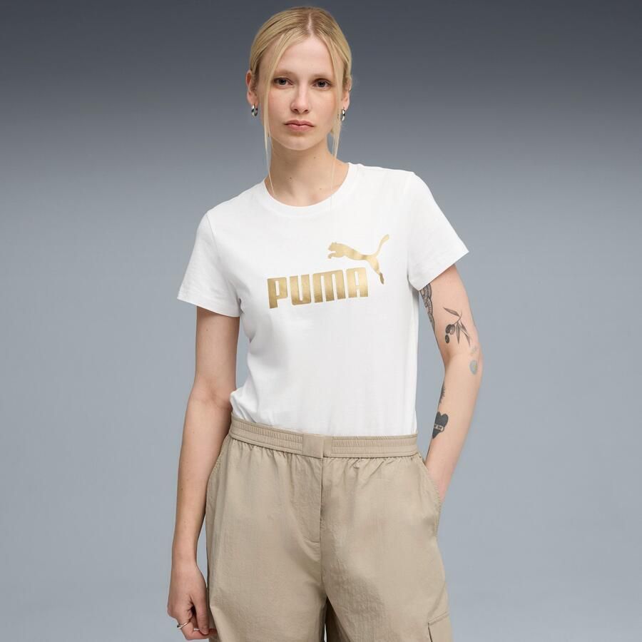 PUMA T-shirt ESS METALLIC NO. 1 LOGO TEE - Foto 4
