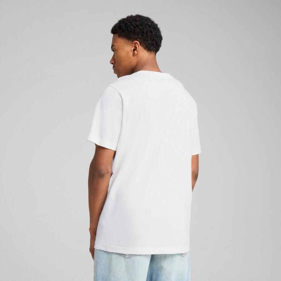 PUMA T-shirt ESS NO. 1 LOGO TEE Basic heren T-shirt met logo