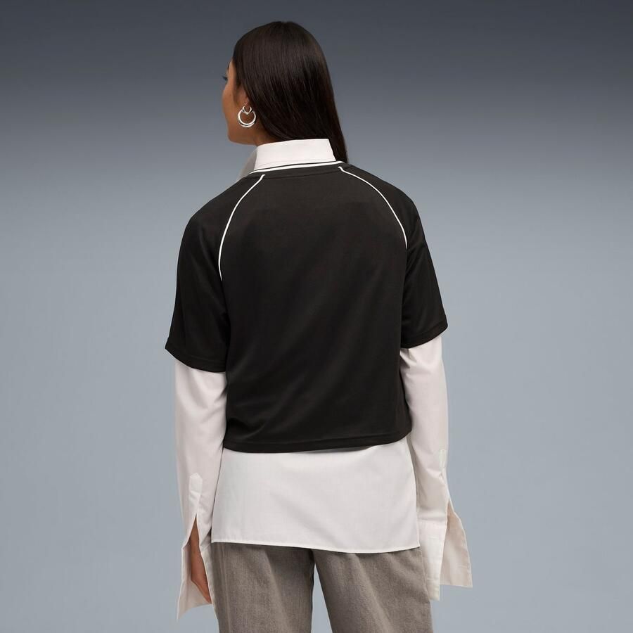 PUMA T-shirt ESS RELAXED CROPPED FOOTBALL JERSEY