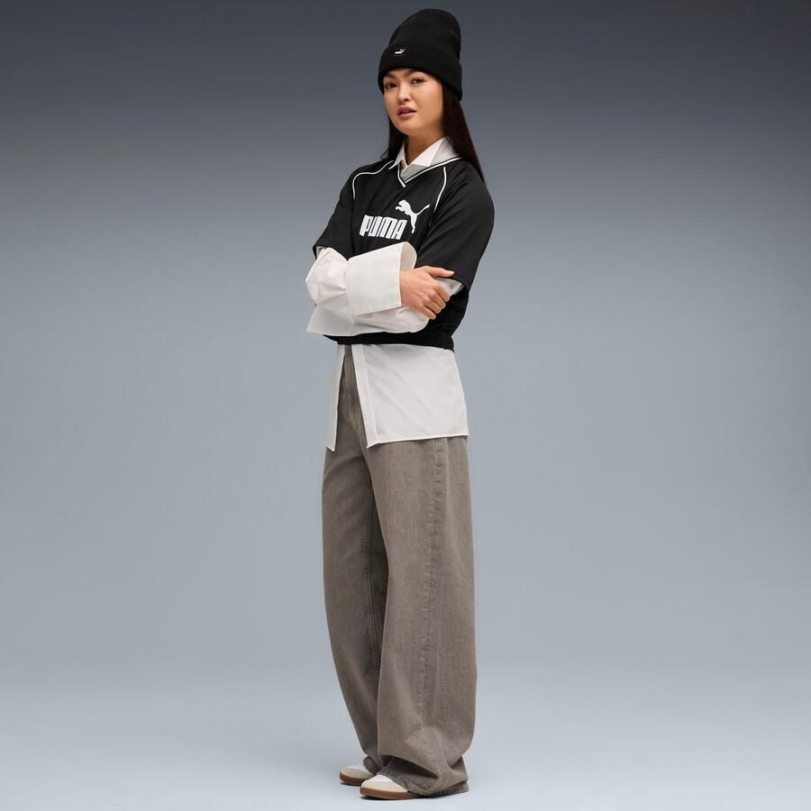 PUMA T-shirt ESS RELAXED CROPPED FOOTBALL JERSEY - Foto 2