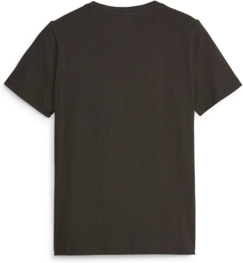 Puma T-shirt Ess Tape Camo zwart Jongens Meisjes Katoen Ronde hals Camouflage 152