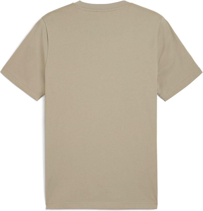 PUMA PERFORMANCE T-shirt met labelstitching en ronde hals