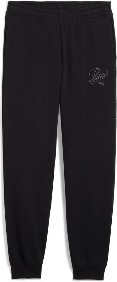 PUMA Trainingsbroek ESS SCRIPT SWEATPANTS TR G